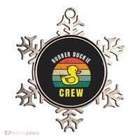 Rubber Duckie Crew Funny Rubber Duck Ornament thumb 0
