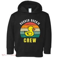 Rubber Duckie Crew Funny Rubber Duck Toddler Hoodie thumb 0