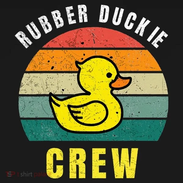 Rubber Duckie Crew Funny Rubber Duck Toddler Hoodie