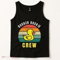 Rubber Duckie Crew Funny Rubber Duck Tank Top thumb 2