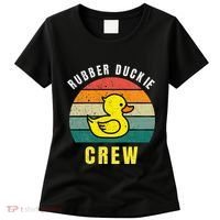 Rubber Duckie Crew Funny Rubber Duck Women's T-Shirt thumb 0