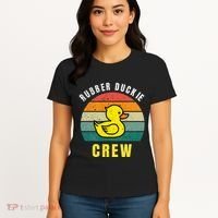 Rubber Duckie Crew Funny Rubber Duck Women's T-Shirt thumb 4