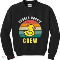 Rubber Duckie Crew Funny Rubber Duck Kids Sweatshirt thumb 0