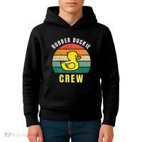 Rubber Duckie Crew Funny Rubber Duck Kids Hoodie thumb 4