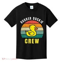 Rubber Duckie Crew Funny Rubber Duck Kids T-Shirt thumb 0