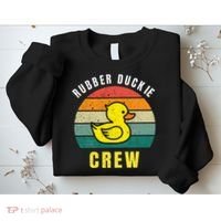 Rubber Duckie Crew Funny Rubber Duck Sweatshirt thumb 2