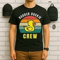 Rubber Duckie Crew Funny Rubber Duck T-Shirt thumb 6