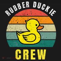 Rubber Duckie Crew Funny Rubber Duck Polo thumb 3