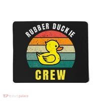 Rubber Duckie Crew Funny Rubber Duck Mousepad thumb 0