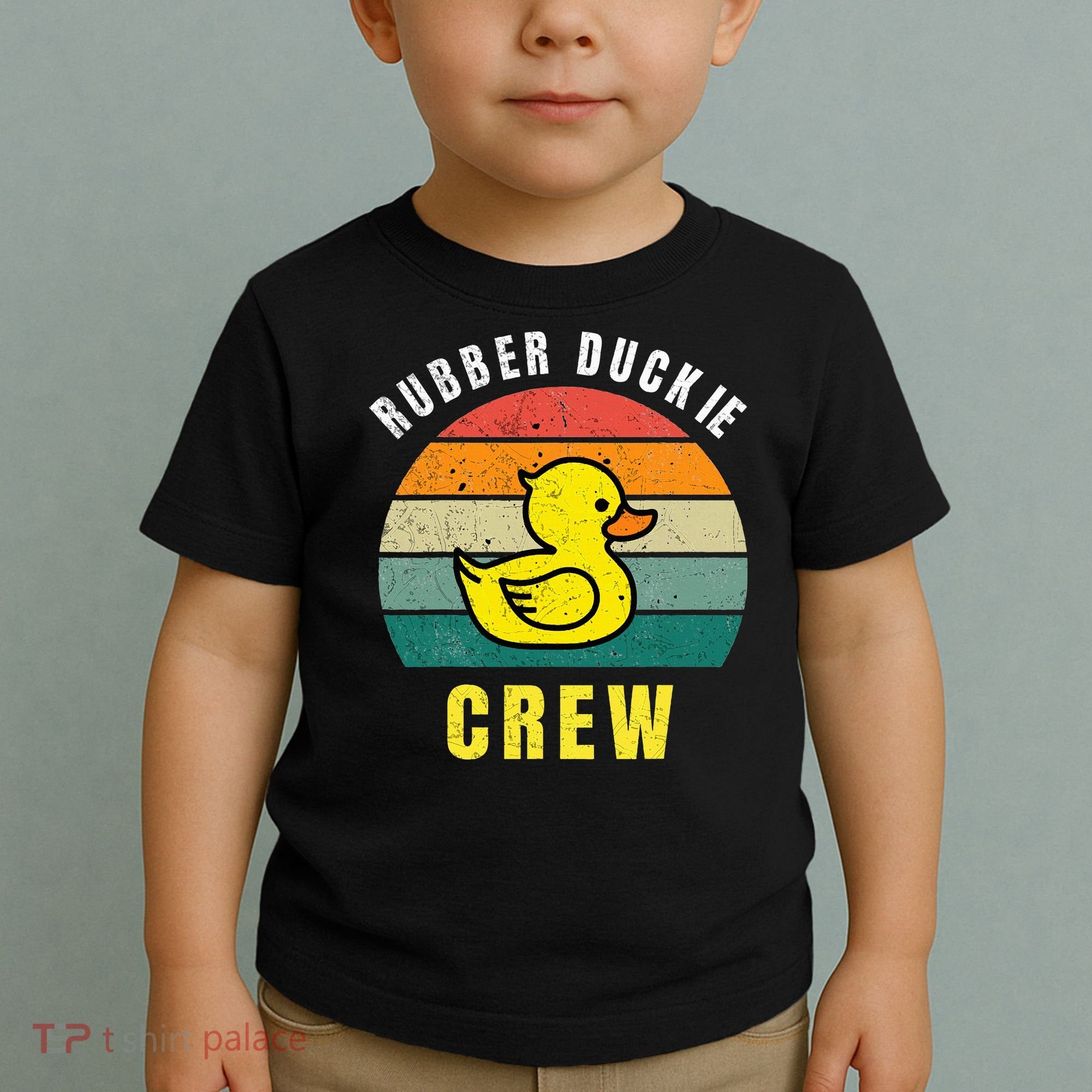 Rubber Duckie Crew Funny Rubber Duck Toddler T-Shirt