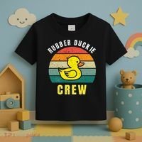 Rubber Duckie Crew Funny Rubber Duck Toddler T-Shirt thumb 3