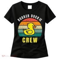 Rubber Duckie Crew Funny Rubber Duck Women's T-Shirt thumb 0