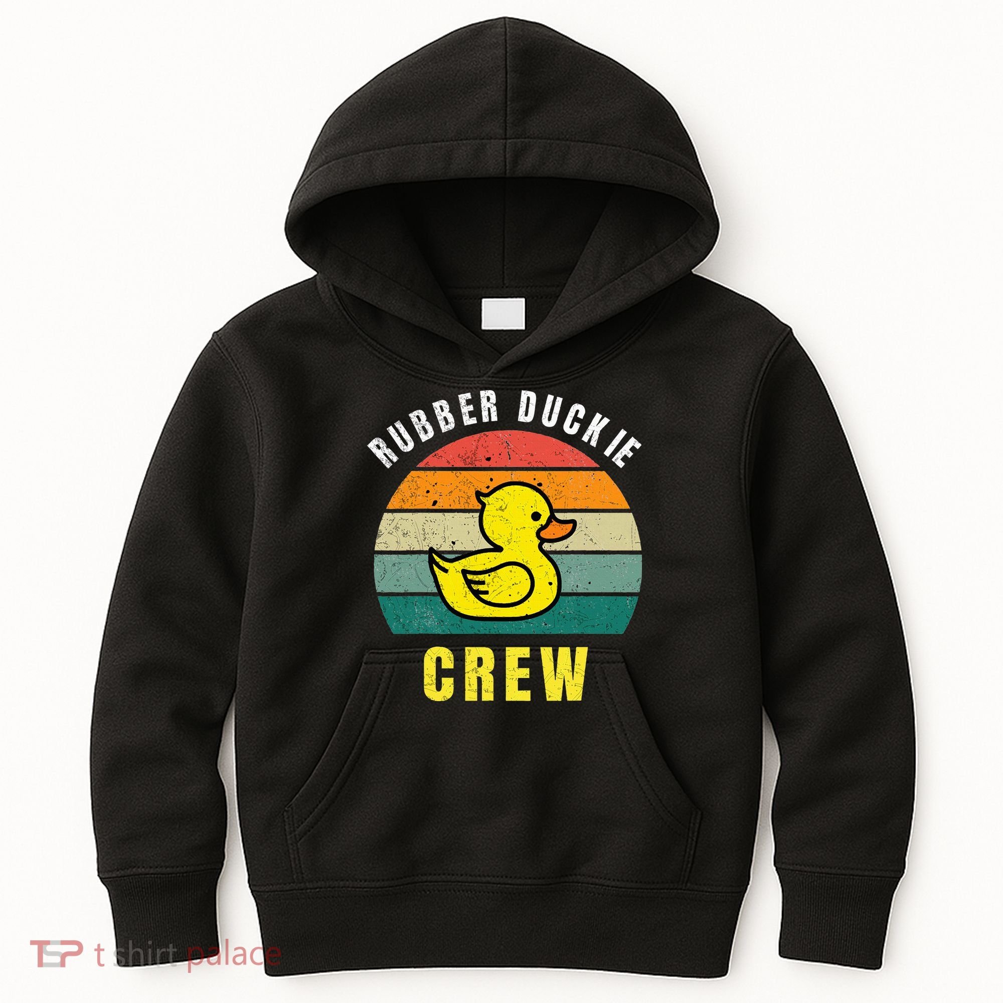 Rubber Duckie Crew Funny Rubber Duck Kids Hoodie