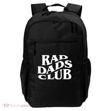 Rad Dads Club (Front+Back) Funny FatherS Day Rad Dad Gift Backpack