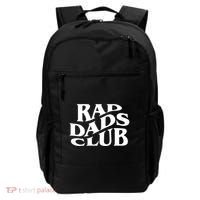 Rad Dads Club (Front+Back) Funny FatherS Day Rad Dad Gift Backpack thumb 0