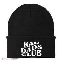 Rad Dads Club (Front+Back) Funny FatherS Day Rad Dad Gift Beanie thumb 0