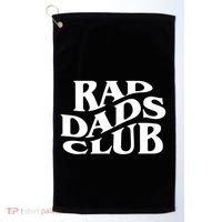 Rad Dads Club (Front+Back) Funny FatherS Day Rad Dad Gift Golf Towel thumb 0