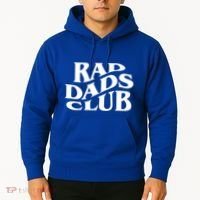 Rad Dads Club (Front+Back) Funny FatherS Day Rad Dad Gift Hoodie thumb 2