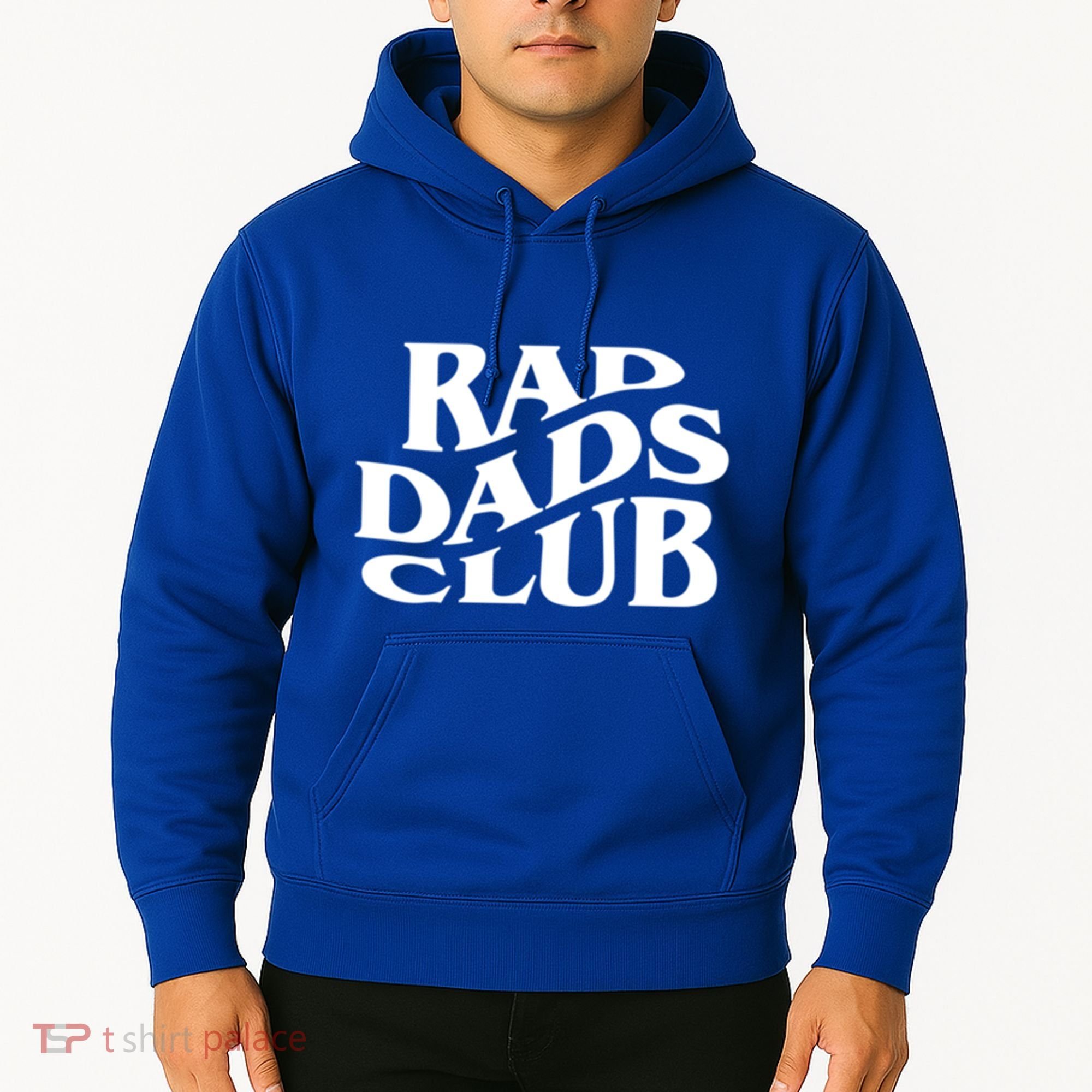 Rad Dads Club (Front+Back) Funny FatherS Day Rad Dad Gift Hoodie