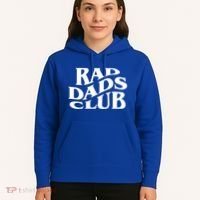 Rad Dads Club (Front+Back) Funny FatherS Day Rad Dad Gift Hoodie thumb 5