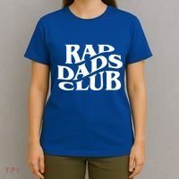 Rad Dads Club (Front+Back) Funny FatherS Day Rad Dad Gift T-Shirt thumb 4