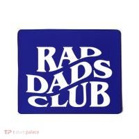 Rad Dads Club (Front+Back) Funny FatherS Day Rad Dad Gift Mousepad thumb 0