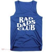 Rad Dads Club (Front+Back) Funny FatherS Day Rad Dad Gift Tank Top thumb 0
