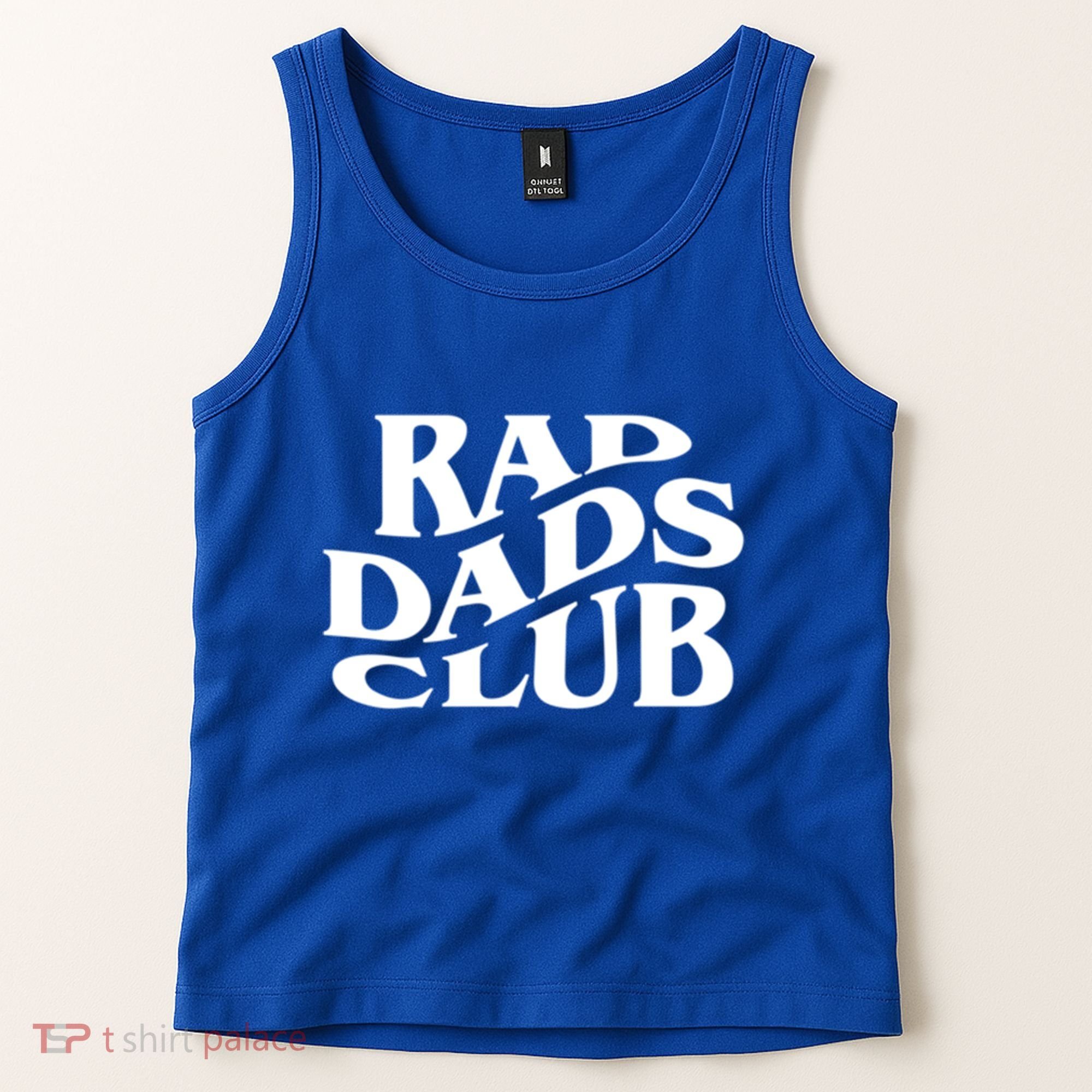 Rad Dads Club (Front+Back) Funny FatherS Day Rad Dad Gift Tank Top