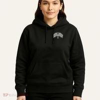 Race Day Checkered Flag Racing Fan Front And Back Hoodie thumb 5