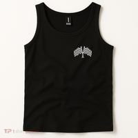 Race Day Checkered Flag Racing Fan Front And Back Tank Top thumb 2