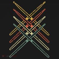 Retro Drumsticks Drummer Gifts Drums Backpack thumb 2