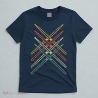 Retro Drumsticks Drummer Gifts Drums T-Shirt thumb 5