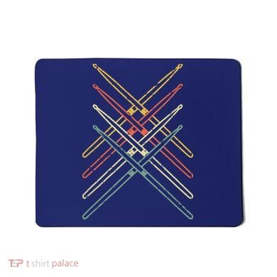 Retro Drumsticks Drummer Gifts Drums Mousepad