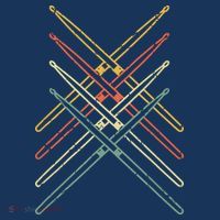 Retro Drumsticks Drummer Gifts Drums Mousepad thumb 1