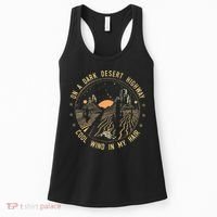 Retro Dark Desert Highway Adventure Camping Women's Tank Top thumb 0