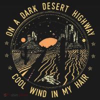 Retro Dark Desert Highway Adventure Camping Kids Hoodie thumb 5