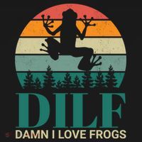 Retro Dilf Damn I Love Frogs Pajama Set thumb 2