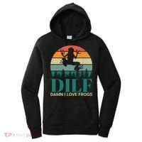 Retro Dilf Damn I Love Frogs Women's Hoodie thumb 0