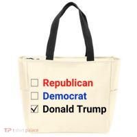 Republican Democrat Donald Trump Tote Bag thumb 0