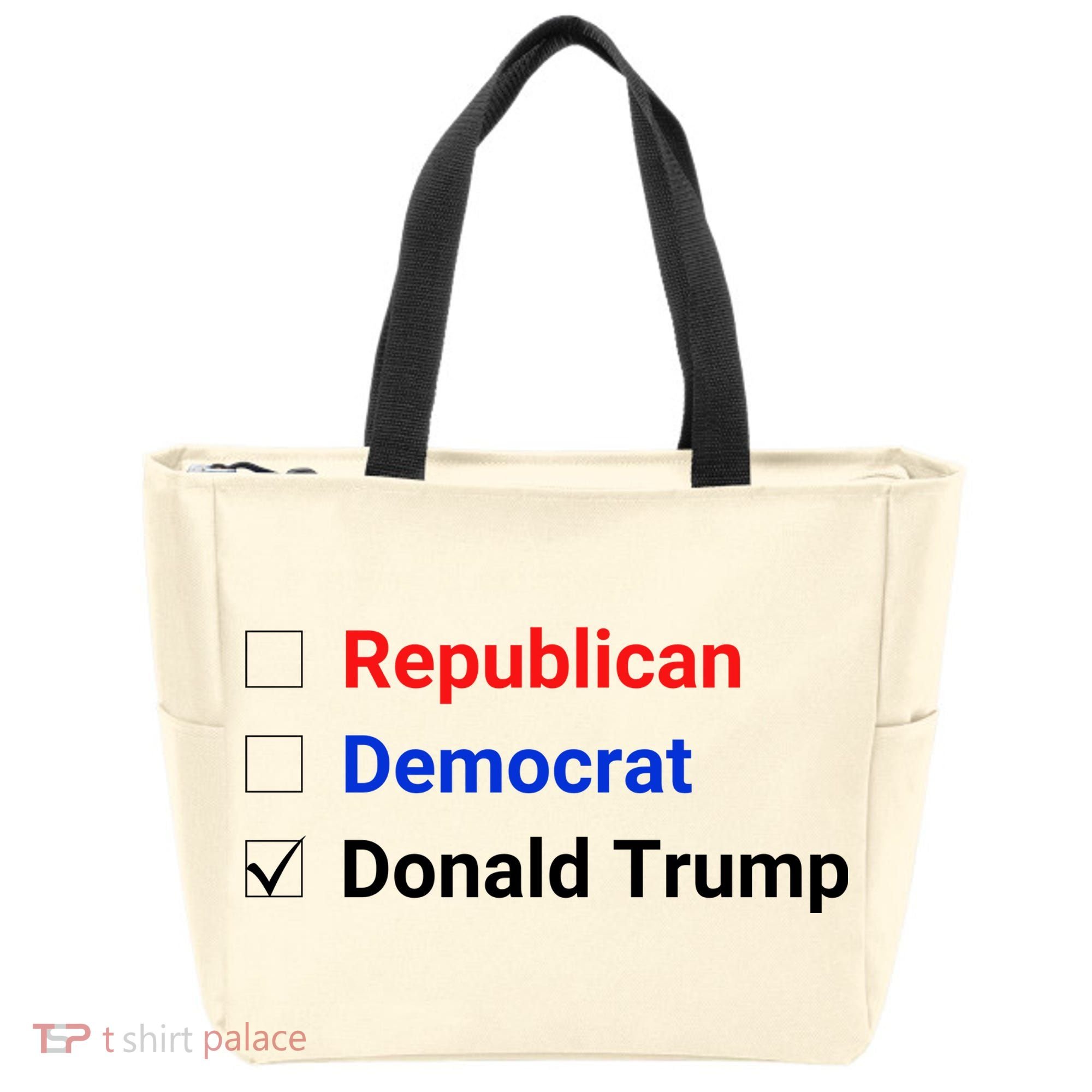 Republican Democrat Donald Trump Tote Bag