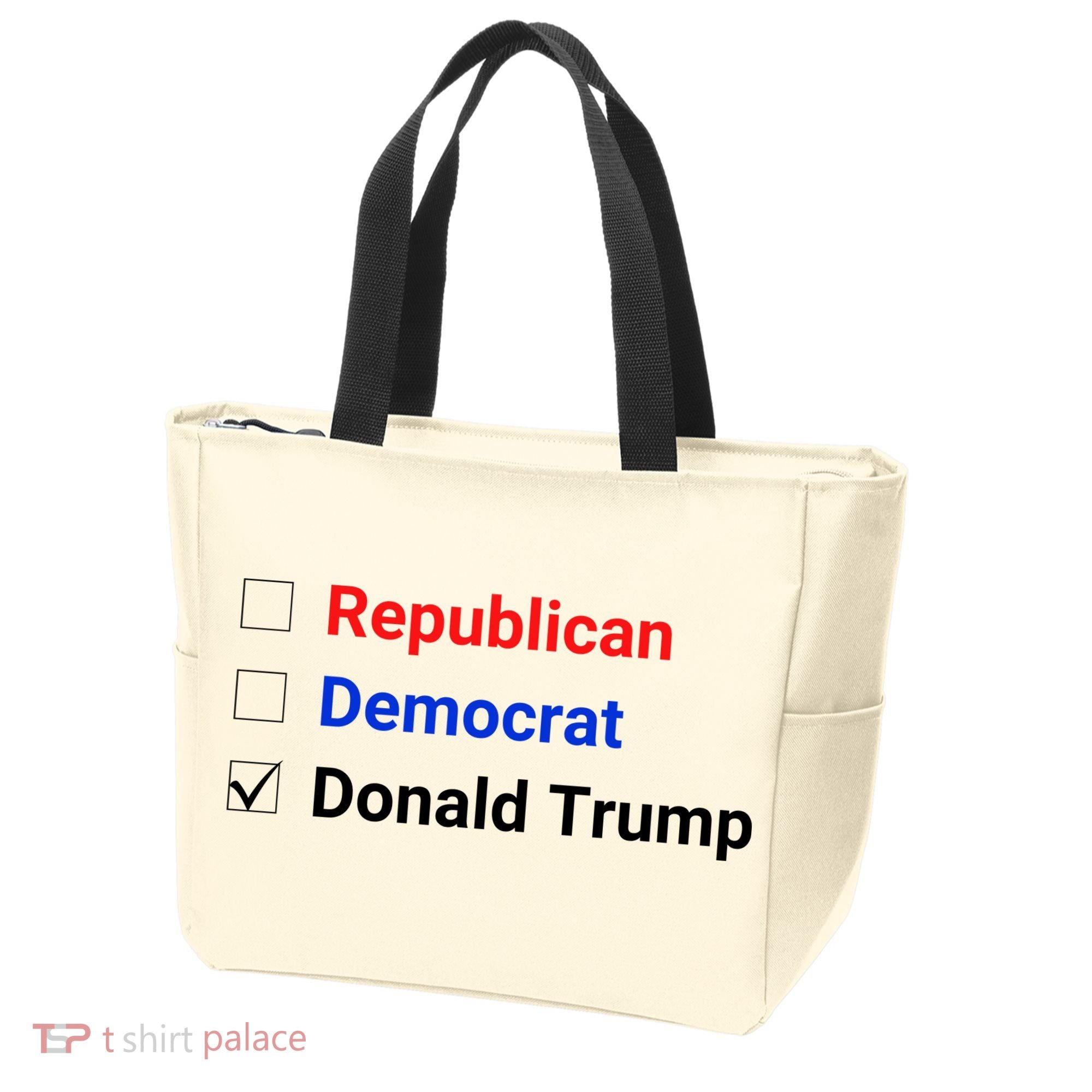 Republican Democrat Donald Trump Tote Bag