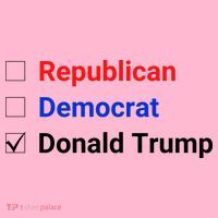 Republican Democrat Donald Trump Coaster thumb 2