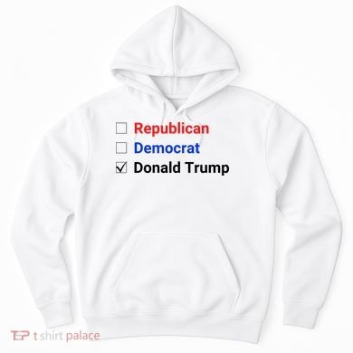 Republican Democrat Donald Trump Hoodie