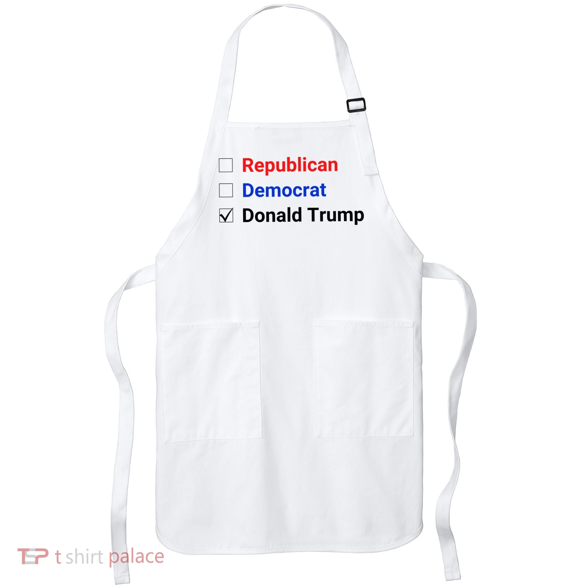 Republican Democrat Donald Trump Apron
