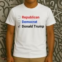 Republican Democrat Donald Trump T-Shirt thumb 3