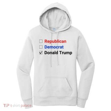 Republican Democrat Donald Trump Women's Hoodie