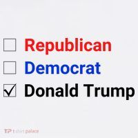 Republican Democrat Donald Trump Women's Hoodie thumb 2