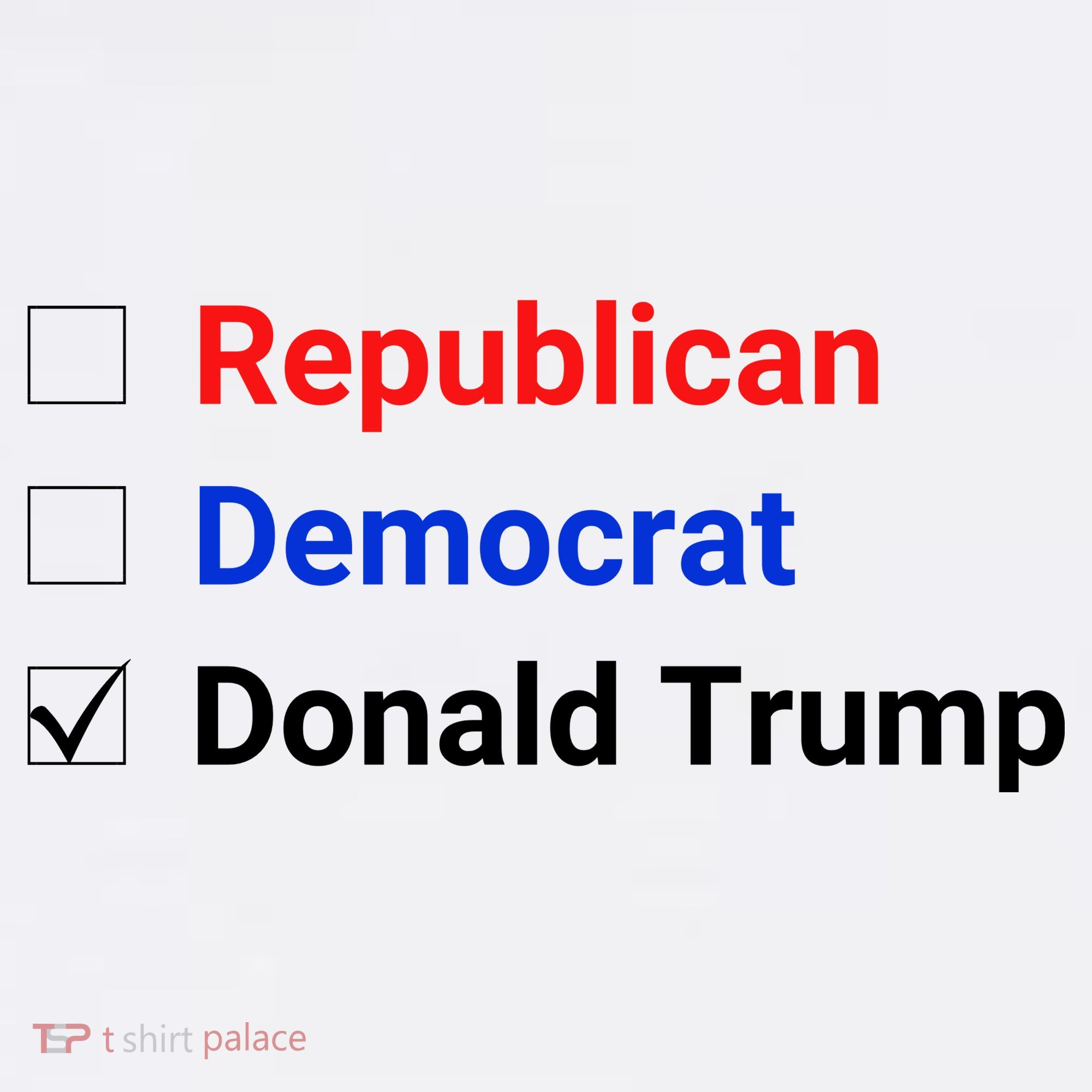 Republican Democrat Donald Trump Mousepad