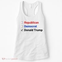 Republican Democrat Donald Trump Women's Tank Top thumb 0