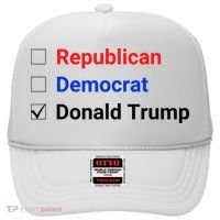Republican Democrat Donald Trump Hat thumb 0
